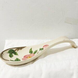 Vintage Franciscan Spoon Rest Desert Rose Flying F Backstamp Mark England